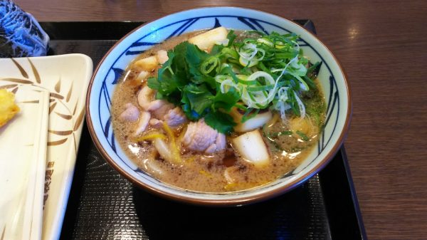 丸亀製麺 ネギがたくさん鴨ねぎうどん