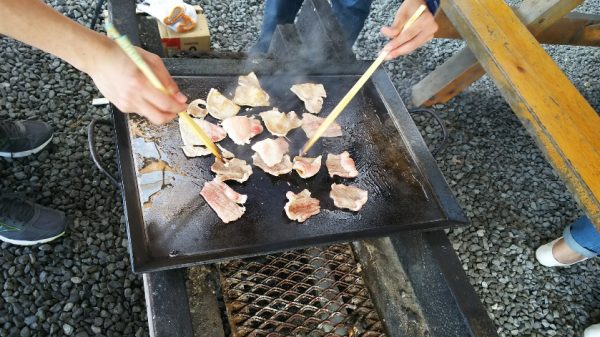 南知多ビーチランドでバーベキュー