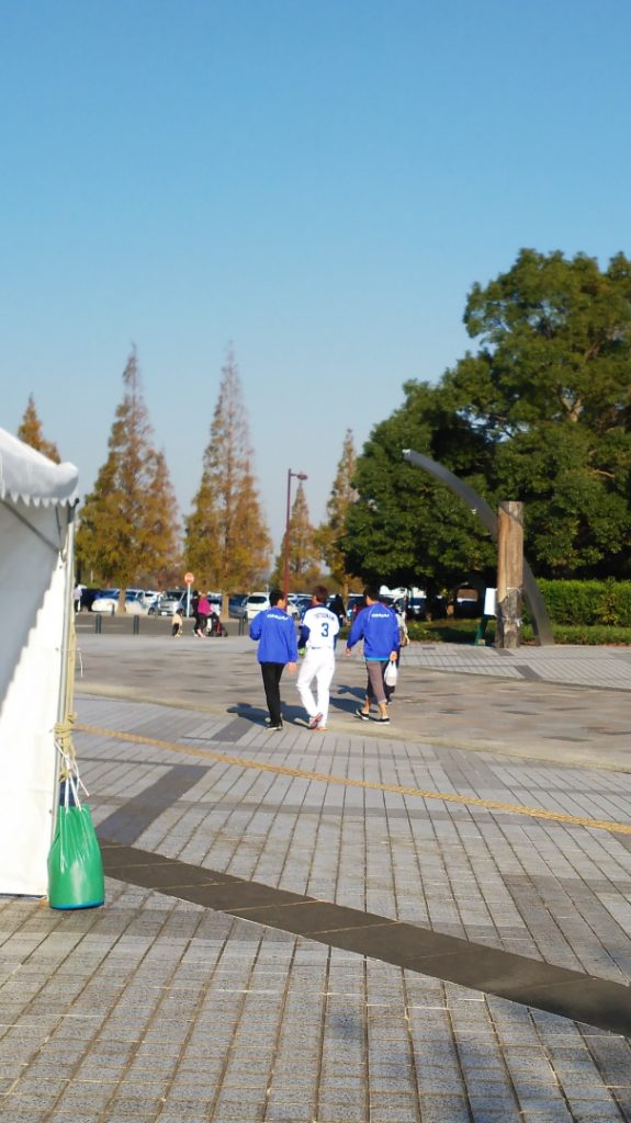 2018はんだふれあい産業まつりのゲスト 元中日ドラゴンズの立浪さん