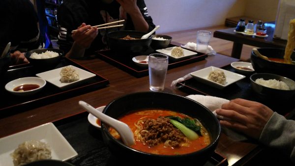 半田 精龍苑 担担麺ランチ